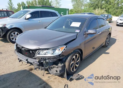 2017 Honda Accord Ex z USA, uszkodzony, nr VIN 1HGCR2F78HA291910